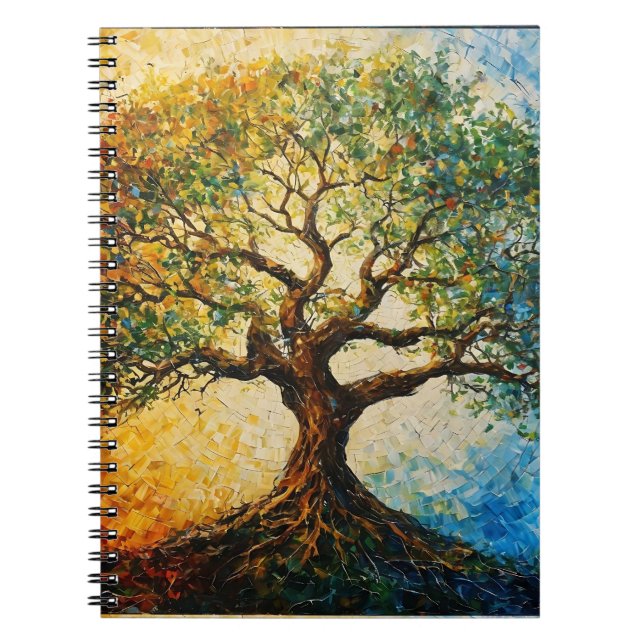 Tree of Knowledge - Oil Painting Notebook (Front)