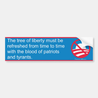 Tree of Liberty (Jefferson) Bumper Sticker