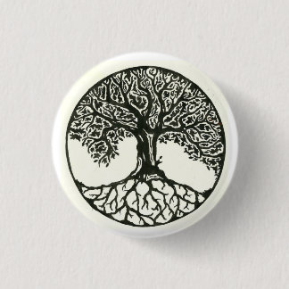 Tree Of Life 1 Inch Round Button