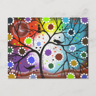 tree of life #22 By Lori Everett Postcard