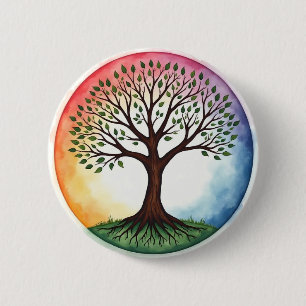 Tree of Life 2 Inch Round Button