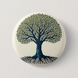 Tree of Life 2 Inch Round Button