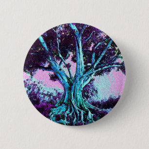 Tree of Life 2 Inch Round Button