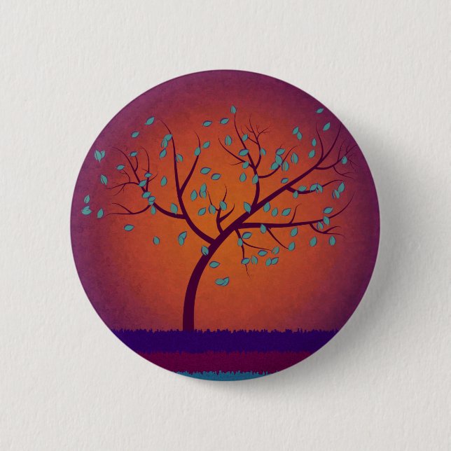 Tree of Life 2 Inch Round Button (Front)