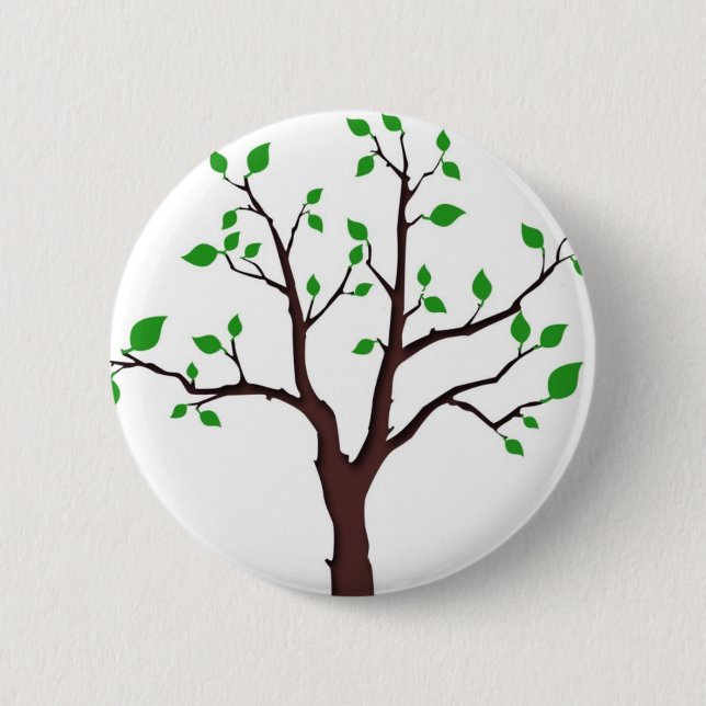 Tree of Life 2 Inch Round Button (Front)