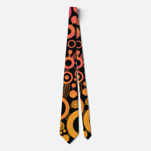 Tree of Life Abstract - Colour Tex 04 Tie