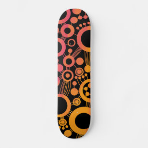 Tree of Life Abstract - Colour Tex 06 Skateboard