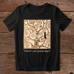 Tree of Life Abstract Gustav Klimt T-Shirt Tri-Blend Shirt<br><div class="desc">A black tee shirt with the Symbolic painting by the Austrian artist Gustav Klimt (1862-1918),  The Tree of Life (C. 1909). An abstract of a tree with swirled branches. One of three pieces he did for a mural.</div>