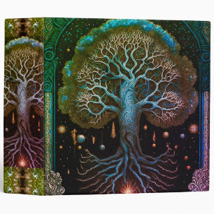 Tree of Life Ancient Rustic  Binder