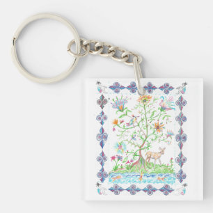 Tree of Life and a deer Keychain