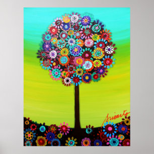 Tree of Life Bar Bat Mitzvah Poster