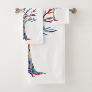 Tree of Life Bath Towel Set