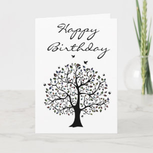 Tree of life birthday card