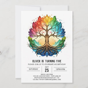 Tree of Life Birthday Invitation