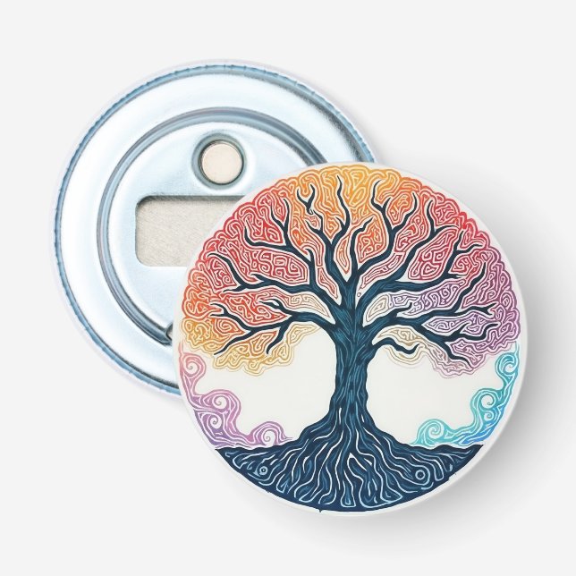 Tree of Life  Bottle Opener (Front)
