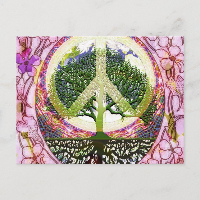 Tree of Life Breath of Life Postcard (Front)