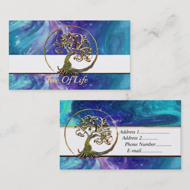 Tree Of Life  Business Card (Front/Back)