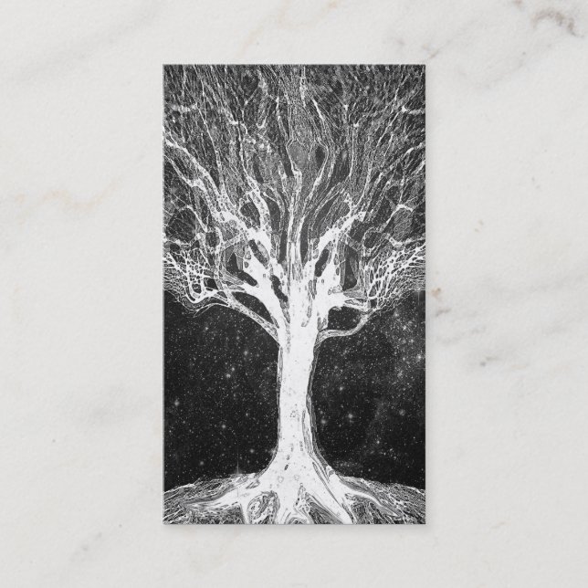 Tree of Life by Amelia Carrie Business Card (Front)
