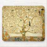 Tree of Life by Gustav Klimt Mouse Pad<br><div class="desc">Beautiful painting "Tree of Life" by Gustav Klimt, 1909.</div>