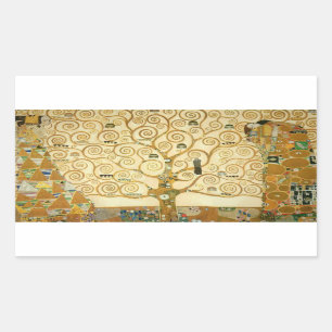 Tree of Life by Gustav Klimt Sticker