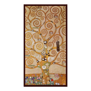 Tree of Life by Gustav Klimt, Stylized Art Nouveau Photo Print