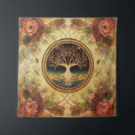 Tree of Life by kedoki rose gold embroidery Tapestry<br><div class="desc">Tree of Life by kedoki rose gold embroidery</div>