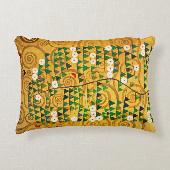 Tree of Life  c.1905-09 Accent Pillow (Front)
