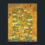 Tree of Life c.1905-09 Postcard<br><div class="desc">Tree of Life | by Gustav Klimt | Art Location: MAK (Austrian Museum of Applied Arts) Vienna, Austria | Austrian Artist | Image Collection Number: XAM65885</div>