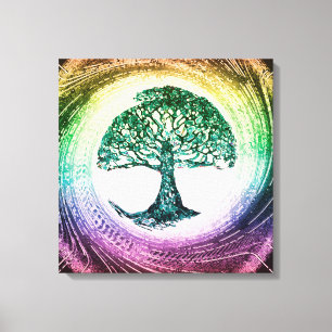 Tree of Life Calmness Within Canvas Print