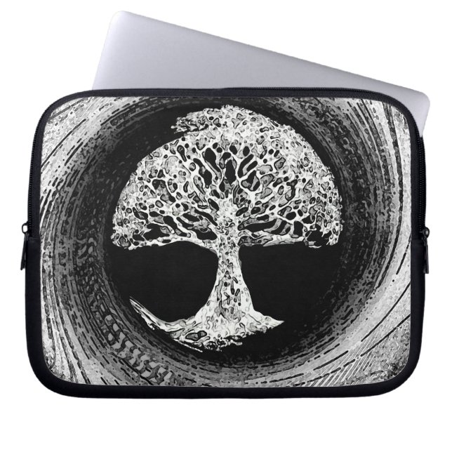 Tree of Life Calmness Within Laptop Sleeve (Front)