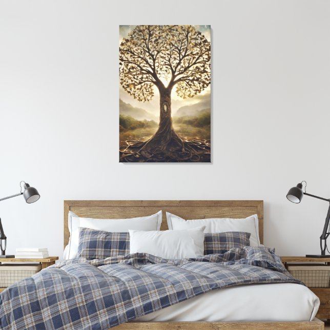 Tree of Life Canvas Print (Insitu(Bedroom))