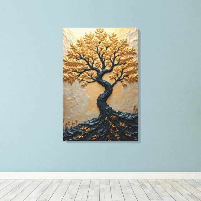 Tree of Life Canvas Print (Insitu(Wood Floor))