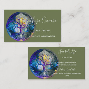 Tree of Life   Celestial Business Card