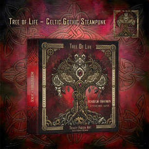 Tree of Life – Celtic Gothic Steampunk Binder