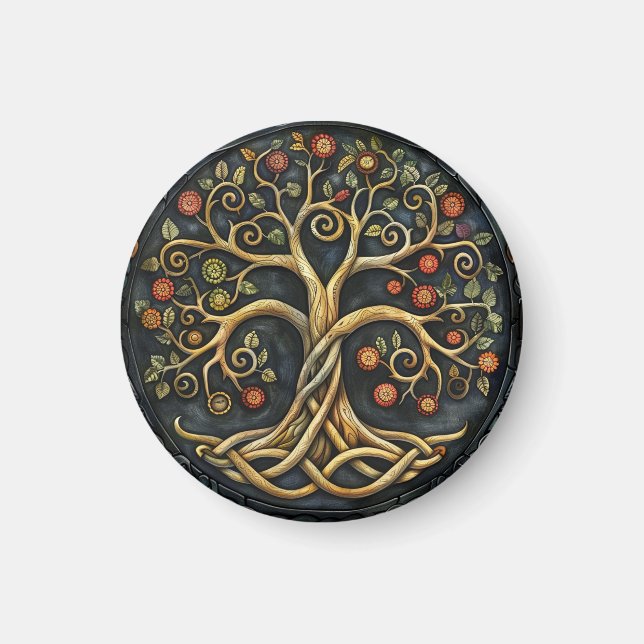 Tree of Life Celtic Magnet (Front)