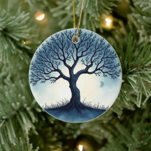 Tree of Life Ceramic Ornament