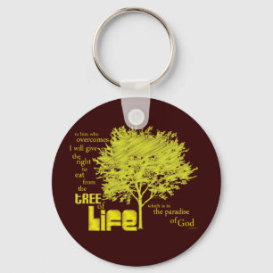 Tree of Life Christian Scripture keychain/keyring Keychain