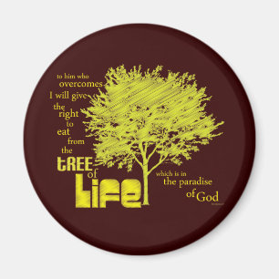 Tree of Life Christian Scripture magnet