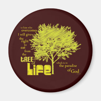 Tree of Life Christian Scripture magnet