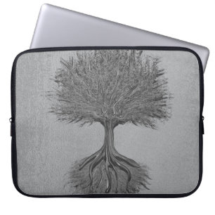 Tree of Life Chrome 2 Laptop Sleeve