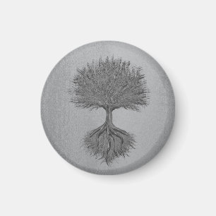 Tree of Life Chrome 2 Magnet