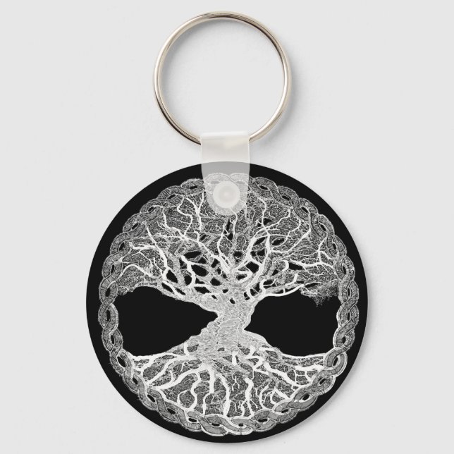 Tree of Life Circle of Life Keychain (Front)