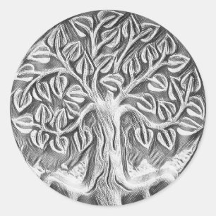Tree of Life Classic Round Sticker