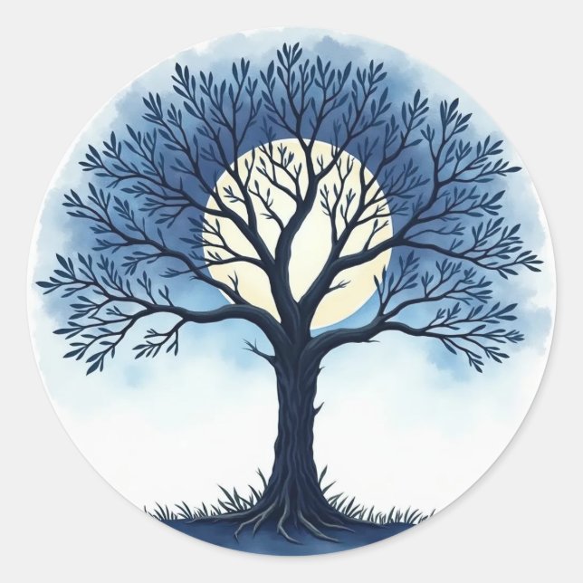 Tree of Life Classic Round Sticker (Front)