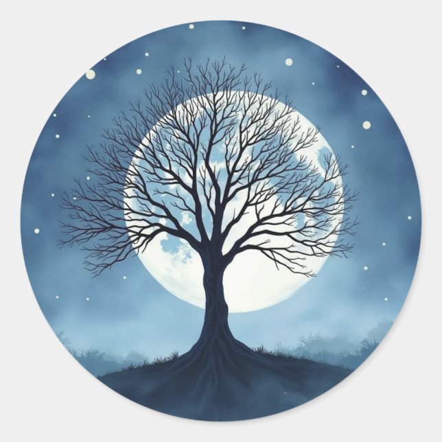 Tree of Life Classic Round Sticker (Front)