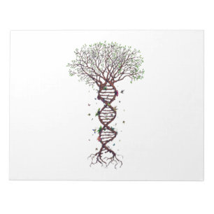 Tree of Life DNA Genetics Biology Environment Notepad