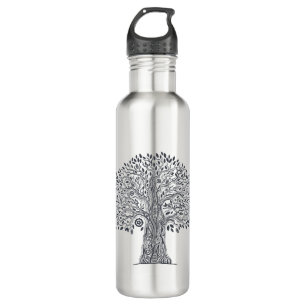 Tree Of Life Doodle 710 Ml Water Bottle