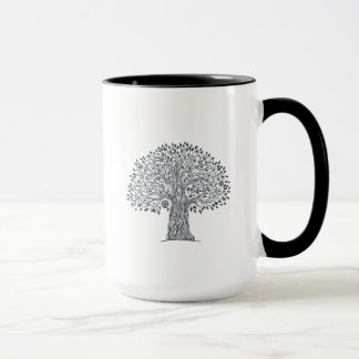 Tree Of Life Doodle Mug
