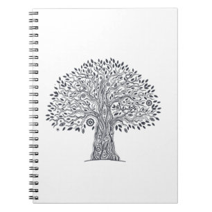 Tree Of Life Doodle Notebook
