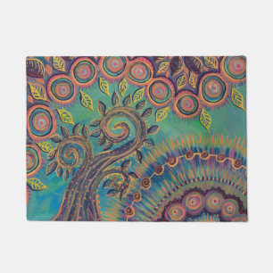 tree of life door mat
